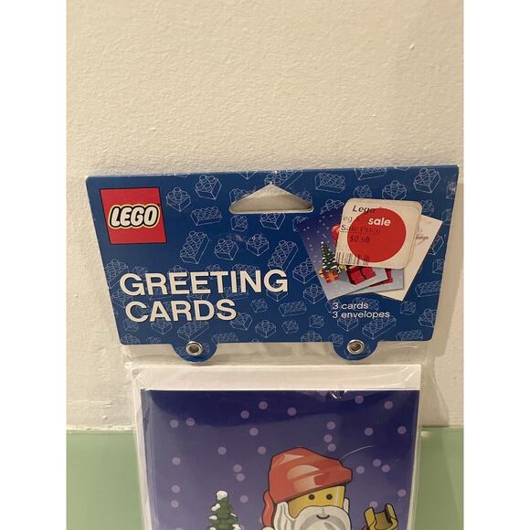 Lego Christmas Greeting Cards Set - 2007 - RARE - Picture 2 of 7